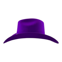 Tombstone 20X Denver Style Western Cowboy Fur Felt Hat - Purple - OriginalWestern.com