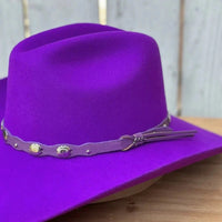 Tombstone 20X Denver Style Western Cowboy Fur Felt Hat - Purple - OriginalWestern.com