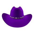 Tombstone 20X Denver Style Western Cowboy Fur Felt Hat - Purple - OriginalWestern.com
