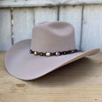 Tombstone 20X Denver Style Western Cowboy Fur Felt Hat - Silverbelly Beige - OriginalWestern.com
