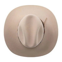 Tombstone 20X Denver Style Western Cowboy Fur Felt Hat - Silverbelly Beige - OriginalWestern.com