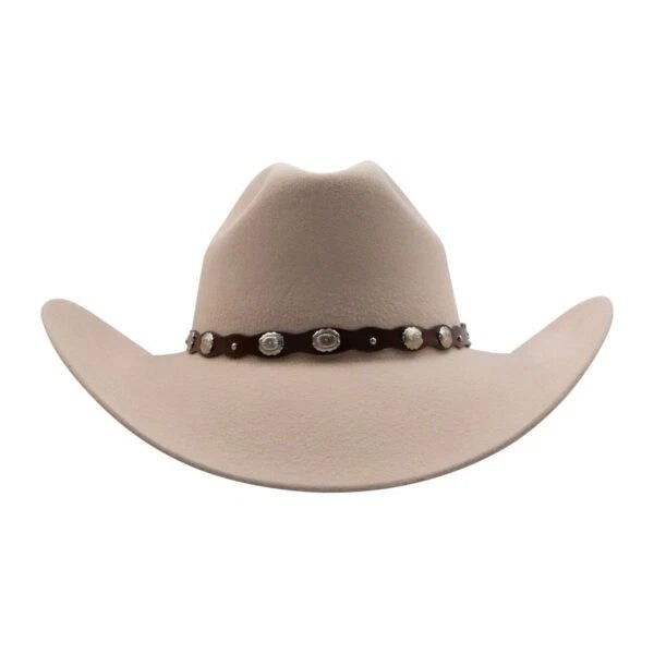 Tombstone 20X Denver Style Western Cowboy Fur Felt Hat - Silverbelly Beige - OriginalWestern.com