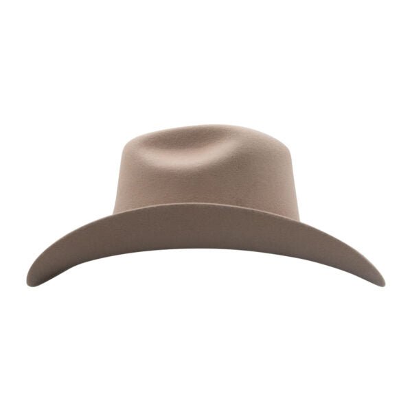 Tombstone 20X Denver Style Western Cowboy Fur Felt Hat - Silverbelly Beige - OriginalWestern.com