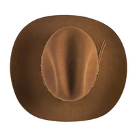 Tombstone 20X Denver Style Western Cowboy Fur Felt Hat - Walnut Pecan - OriginalWestern.com