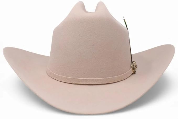 Tombstone 20X El Fantasma (Johnson) Style Fur Felt Cowboy Hat - Silverbelly - OriginalWestern.com