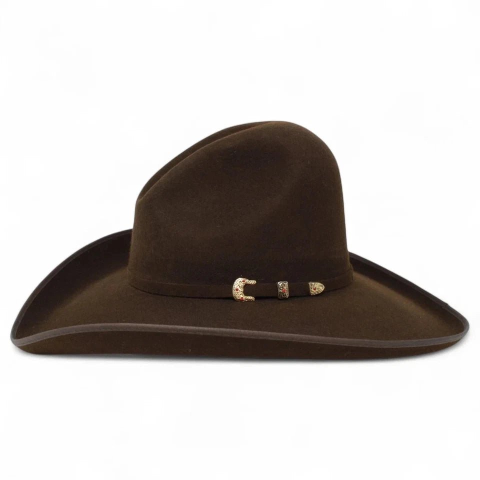 Tombstone 20X Gus Cassidy Robavacas Style Cowboy Hat - Chocolate Brown - OriginalWestern.com