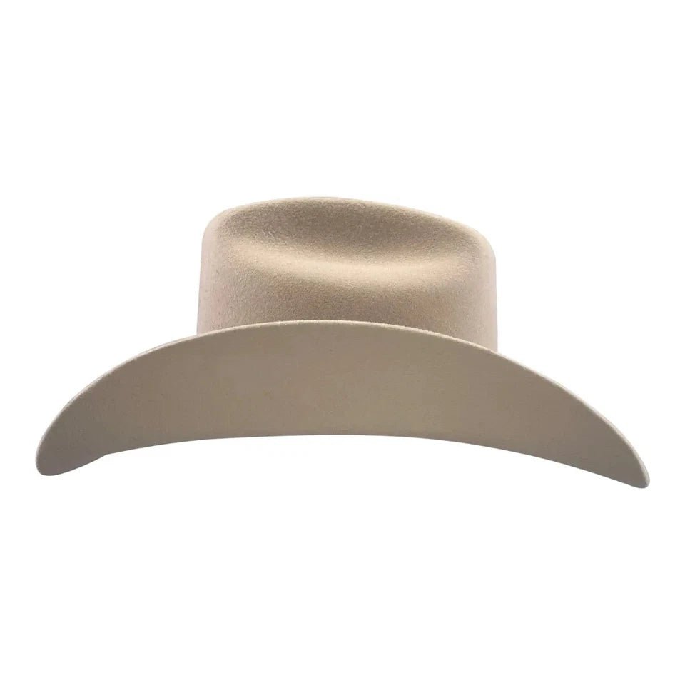 Tombstone 20X Los Dos Carnales Patron Style Western Cowboy Fur Felt Hat - Beige - OriginalWestern.com