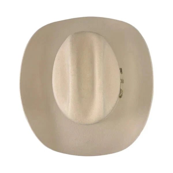 Tombstone 20X Los Dos Carnales Patron Style Western Cowboy Fur Felt Hat - Beige - OriginalWestern.com