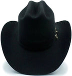 Tombstone 20X Los Dos Carnales Viejon Style Western Cowboy Fur Felt Hat - Black - OriginalWestern.com