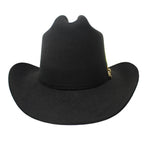 Tombstone 20X Los Dos Carnales Viejon Style Western Cowboy Fur Felt Hat - Black - OriginalWestern.com