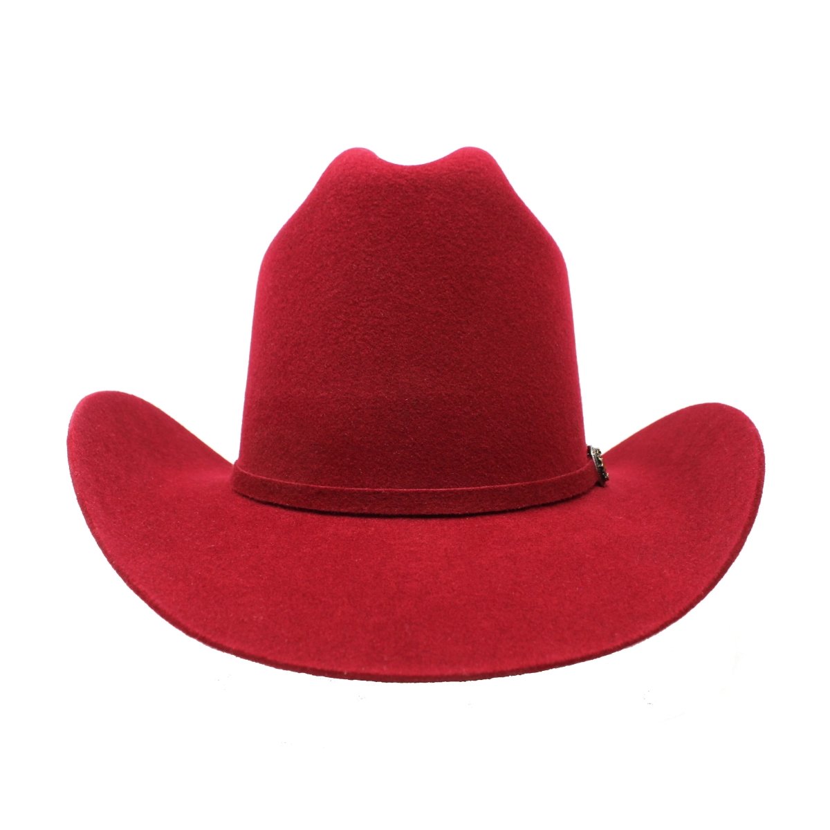 Tombstone 20X Los Dos Carnales Viejon Style Western Cowboy Fur Felt Hat - Burgundy - OriginalWestern.com