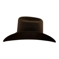 Tombstone 20X Los Dos Carnales Viejon Style Western Cowboy Fur Felt Hat - Chocolate - OriginalWestern.com