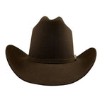 Tombstone 20X Los Dos Carnales Viejon Style Western Cowboy Fur Felt Hat - Chocolate - OriginalWestern.com