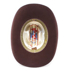 Tombstone 20X Los Dos Carnales Viejon Style Western Cowboy Fur Felt Hat - Chocolate - OriginalWestern.com