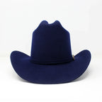 Tombstone 20X Los Dos Carnales Viejon Style Western Cowboy Fur Felt Hat - Navy Blue - OriginalWestern.com