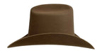 Tombstone 20X Los Dos Carnales Viejon Style Western Cowboy Fur Felt Hat - Nutria Camel - OriginalWestern.com