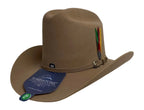 Tombstone 20X Los Dos Carnales Viejon Style Western Cowboy Fur Felt Hat - Nutria Camel - OriginalWestern.com