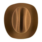 Tombstone 20X Los Dos Carnales Viejon Style Western Cowboy Fur Felt Hat - Walnut Pecan - OriginalWestern.com