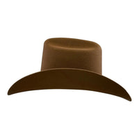 Tombstone 20X Los Dos Carnales Viejon Style Western Cowboy Fur Felt Hat - Walnut Pecan - OriginalWestern.com