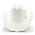 Tombstone 20X Los Dos Carnales Viejon Style Western Cowboy Fur Felt Hat - White - OriginalWestern.com