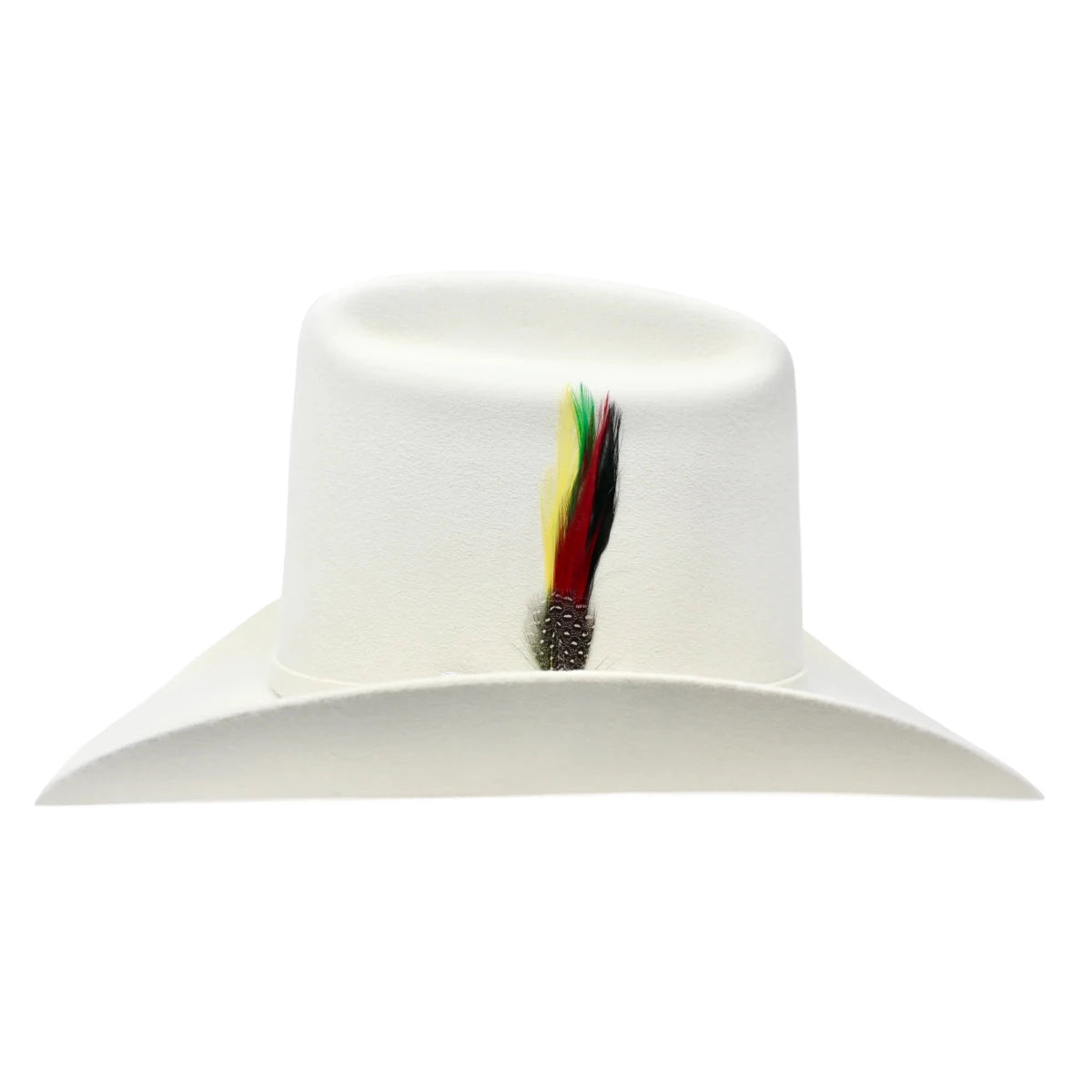Tombstone 20X Los Dos Carnales Viejon Style Western Cowboy Fur Felt Hat - White - OriginalWestern.com