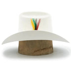 Tombstone 20X Los Dos Carnales Viejon Style Western Cowboy Fur Felt Hat - White - OriginalWestern.com