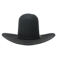 Tombstone 20X Open Crown Style Western Cowboy Fur Felt Hat - Black - OriginalWestern.com