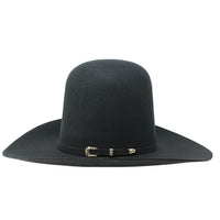 Tombstone 20X Open Crown Style Western Cowboy Fur Felt Hat - Black - OriginalWestern.com