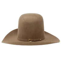 Tombstone 20X Open Crown Style Western Cowboy Fur Felt Hat - Oak Brown - OriginalWestern.com