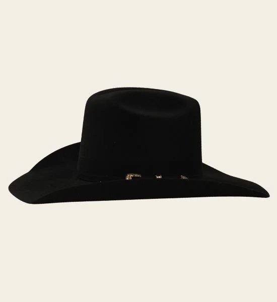 Tombstone 20X Ranger Minnick Style Western Cowboy Fur Felt Hat - Black - OriginalWestern.com