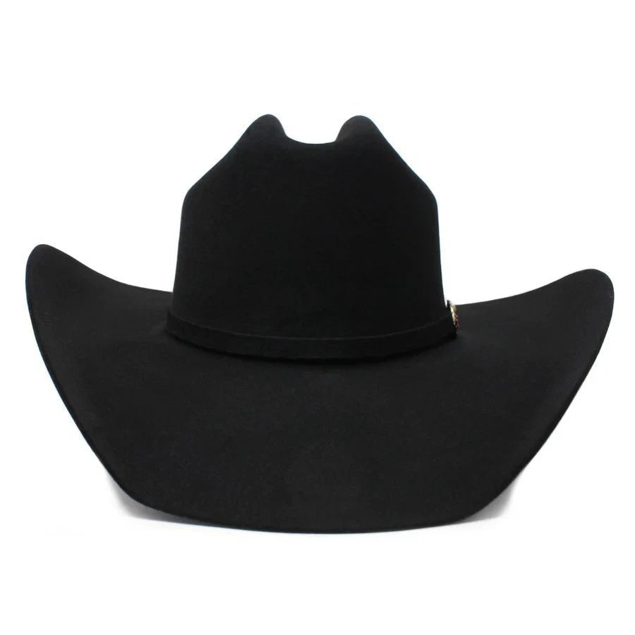 Tombstone 20X Roper Style Western Cowboy Fur Felt Hat - Black - OriginalWestern.com