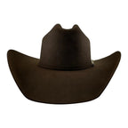 Tombstone 20X Roper Style Western Cowboy Fur Felt Hat - Chocolate Brown - OriginalWestern.com