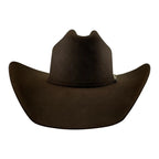 Tombstone 20X Roper Style Western Cowboy Fur Felt Hat - Chocolate Brown - OriginalWestern.com