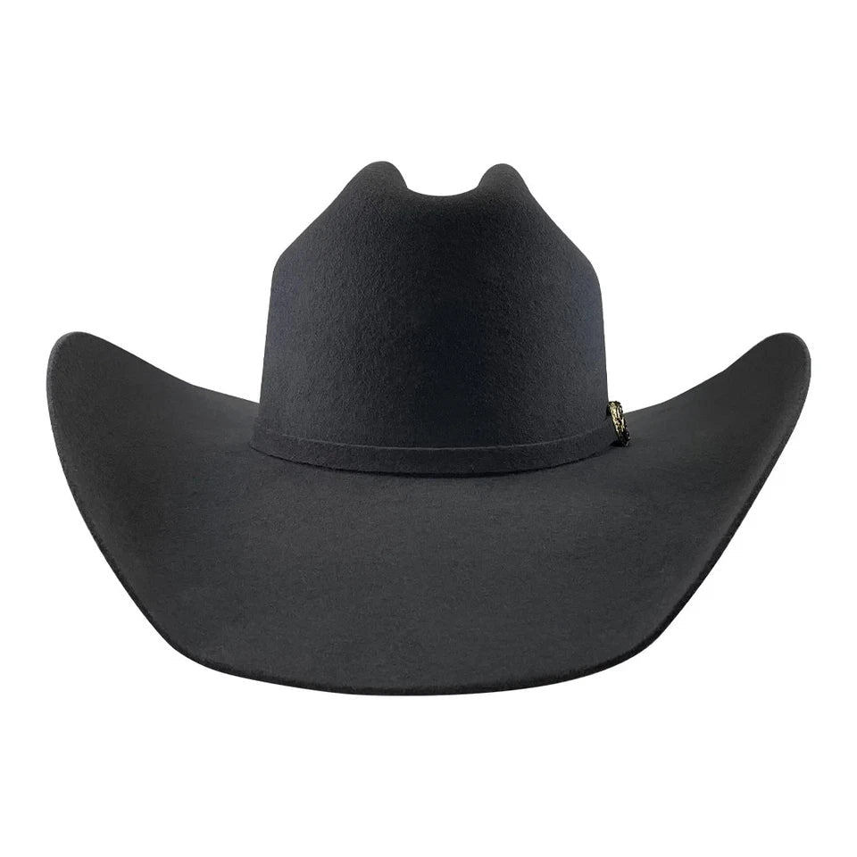 Tombstone 20X Roper Style Western Cowboy Fur Felt Hat - Granite Gray - OriginalWestern.com