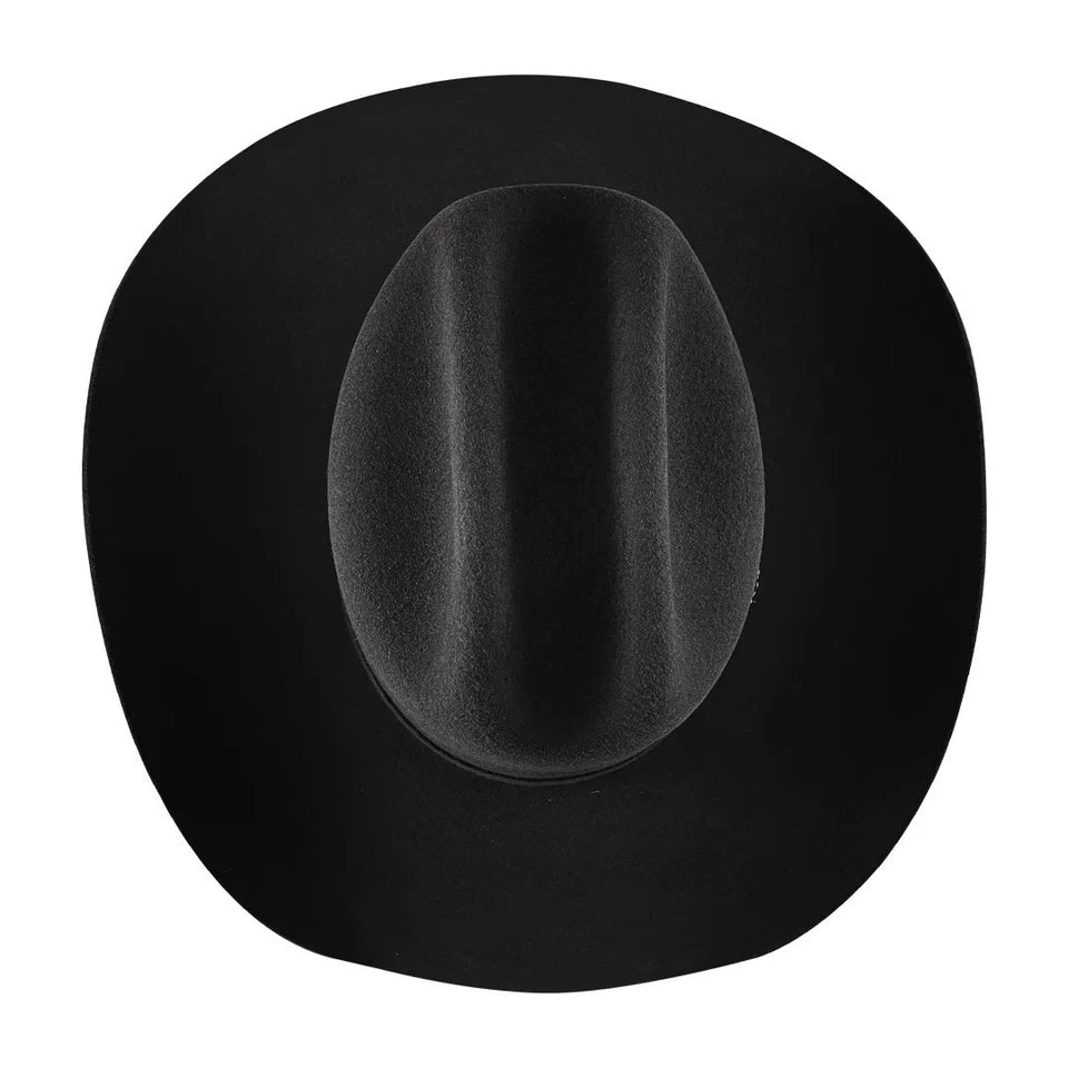 Tombstone 20X Roper Style Western Cowboy Fur Felt Hat - Granite Gray - OriginalWestern.com