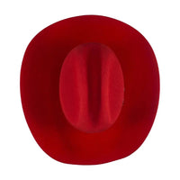 Tombstone 20X Roper Style Western Cowboy Fur Felt Hat - Red - OriginalWestern.com