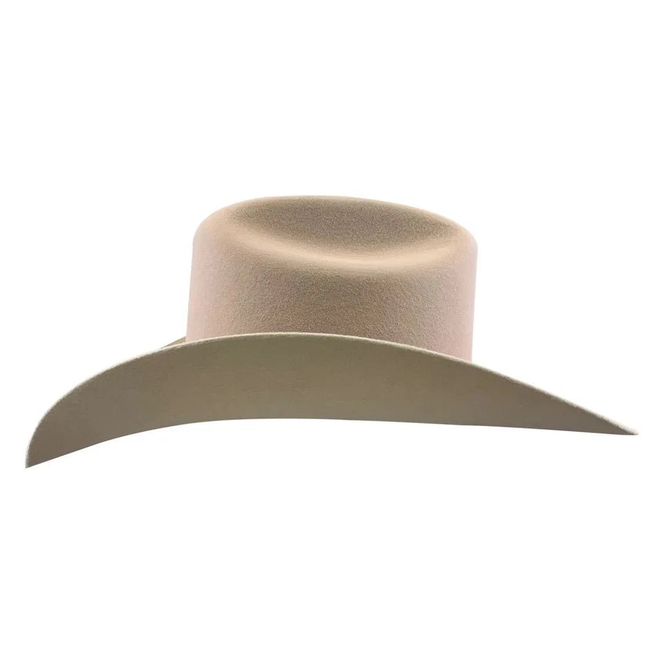 Tombstone 20X Roper Style Western Cowboy Fur Felt Hat - Silverbelly Beige - OriginalWestern.com