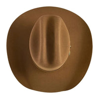 Tombstone 20X Roper Style Western Cowboy Fur Felt Hat - Walnut - OriginalWestern.com