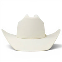 Tombstone 20X Roper Style Western Cowboy Fur Felt Hat - White - OriginalWestern.com