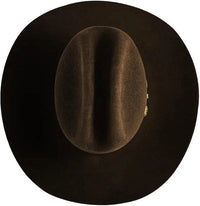 Tombstone 20X Sinaloa Chaparral Style Western Cowboy Fur Felt Hat - Chocolate Brown - OriginalWestern.com