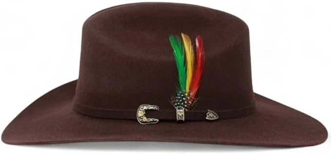 Tombstone 20X Sinaloa Chaparral Style Western Cowboy Fur Felt Hat - Chocolate Brown - OriginalWestern.com