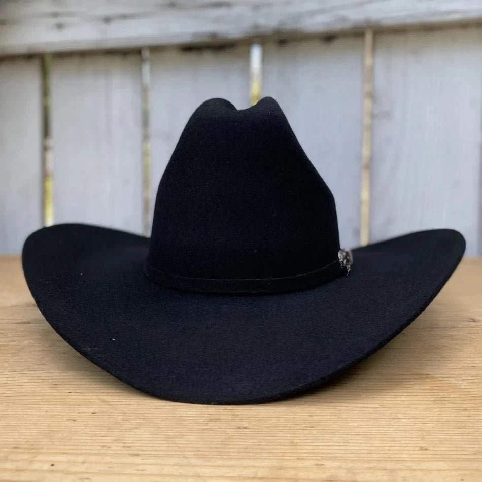 Tombstone 20X Sonora Style Western Cowboy Fur Felt Hat - Black - OriginalWestern.com