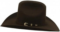 Tombstone 20X Sonora Style Western Cowboy Fur Felt Hat - Brown - OriginalWestern.com