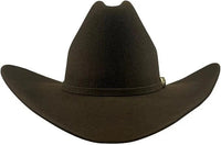 Tombstone 20X Sonora Style Western Cowboy Fur Felt Hat - Brown - OriginalWestern.com