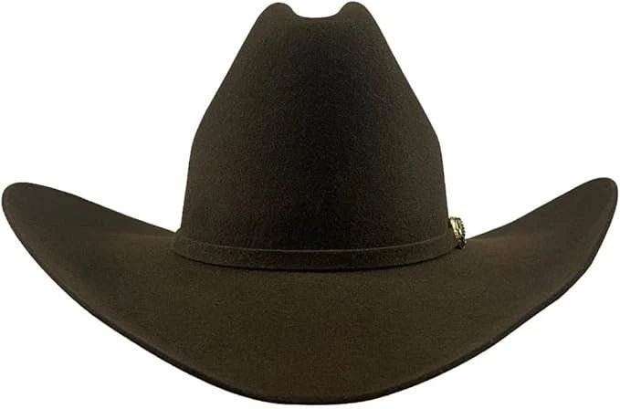 Tombstone 20X Sonora Style Western Cowboy Fur Felt Hat - Brown - OriginalWestern.com