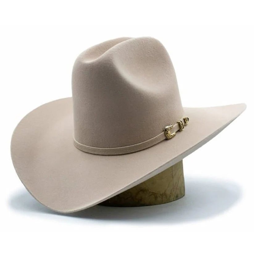 Tombstone 20X Sonora Style Western Cowboy Fur Felt Hat - Silverbelly Beige - OriginalWestern.com