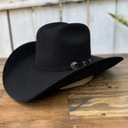 Tombstone 20X Western Cowboy Fur Felt Hat East West Style - Black - OriginalWestern.com