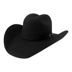 Tombstone 20X Western Cowboy Fur Felt Hat East West Style - Black - OriginalWestern.com