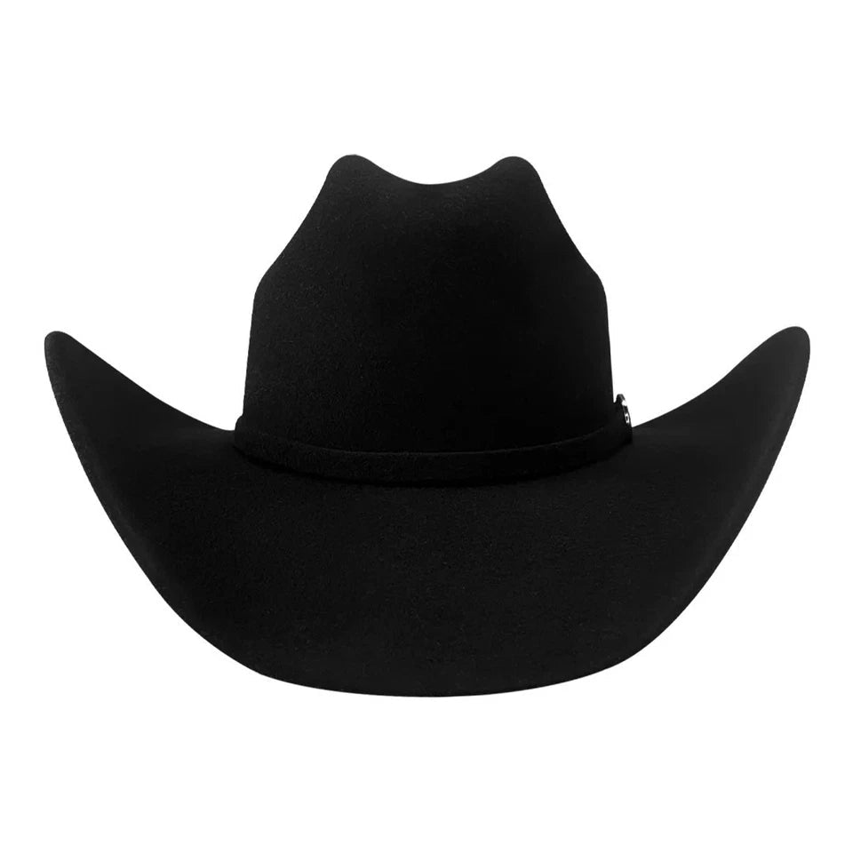 Tombstone 20X Western Cowboy Fur Felt Hat East West Style - Black - OriginalWestern.com