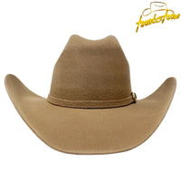 Tombstone 20X Western Cowboy Fur Felt Hat East West Style - Camel Nutria - OriginalWestern.com